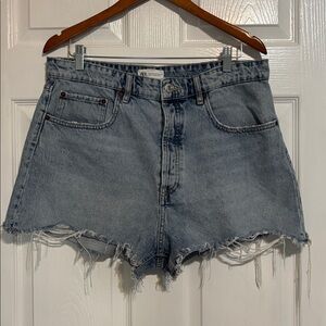 Zara HR denim shorts 14